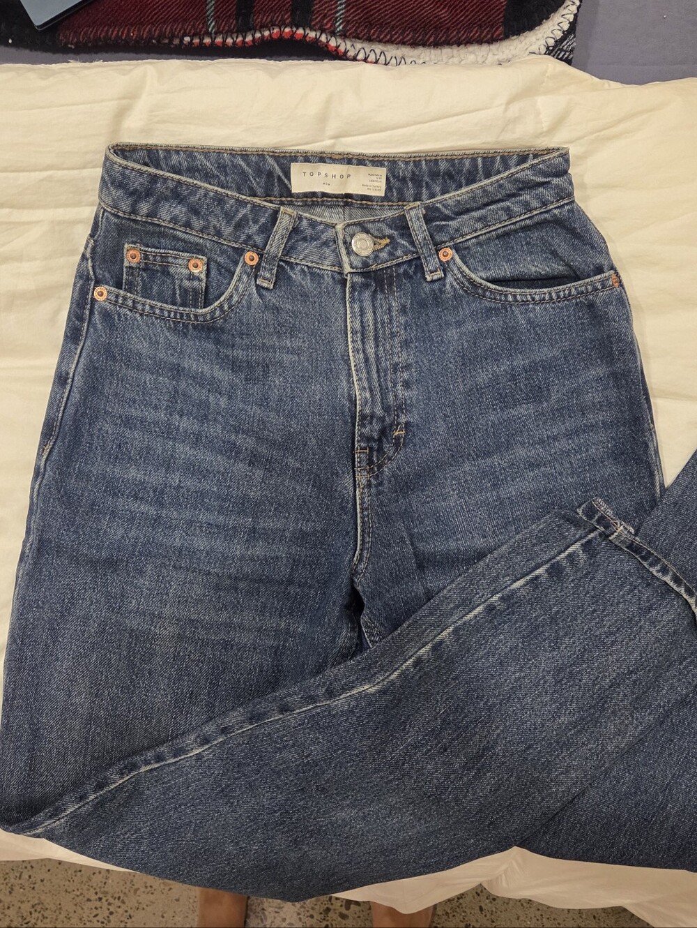 Topshop High-Waisted Mom Jeans